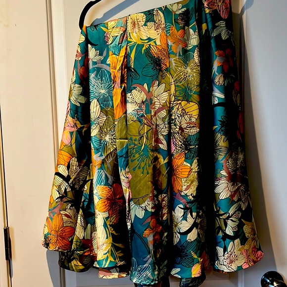 Silky Long Floral. Dress - Picture 1 of 1